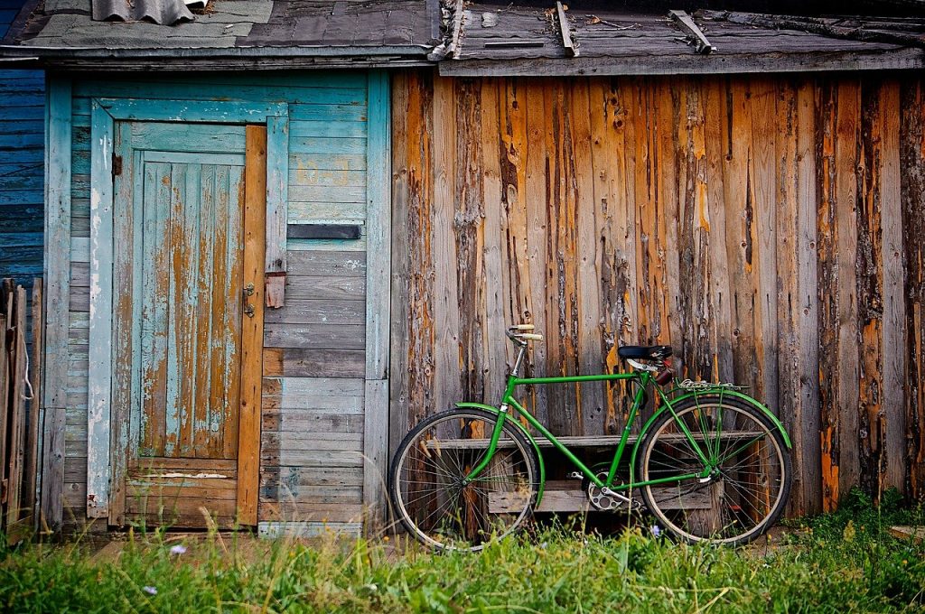 Shed Bicycle Bike Old Wooden Shack  - Free-Photos / Pixabay